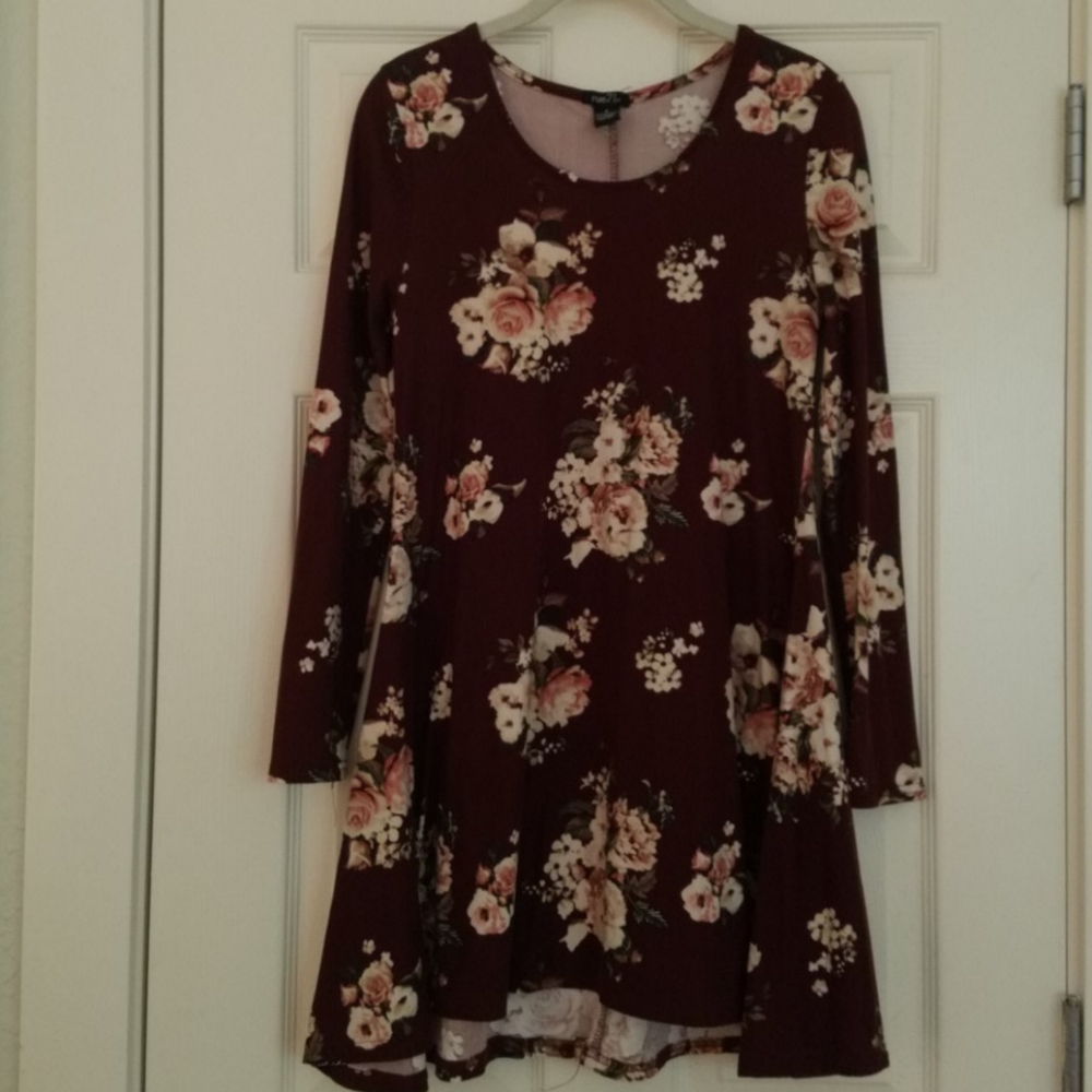❤Fall floral dress❤